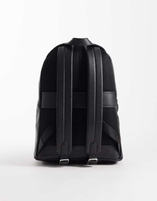 Polo Ralph Lauren – Großer Rucksack aus genarbtem Leder, 3 von 5