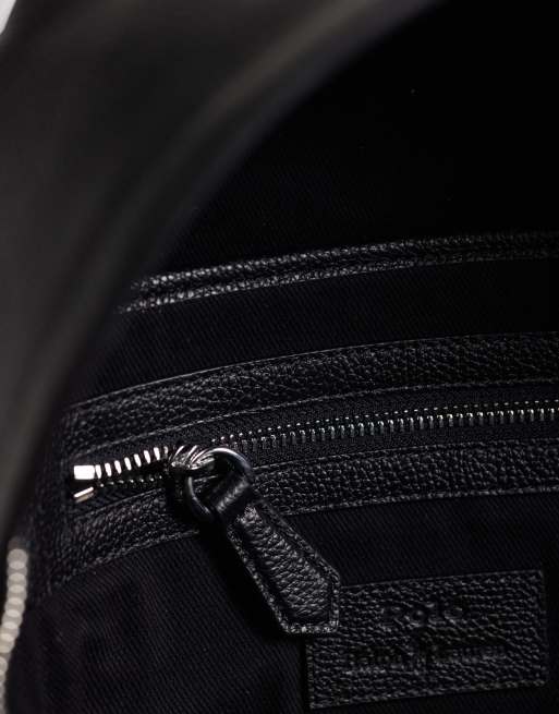 Polo Ralph Lauren – Großer Rucksack aus genarbtem Leder, 5 von 5