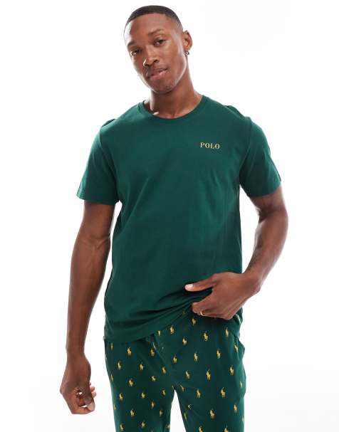 Polo Ralph Lauren – Grön, mysig t-shirt med logga - view 1