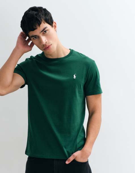 Polo Ralph Lauren – Grön skjorta i custom fit med ikonlogga - view 1