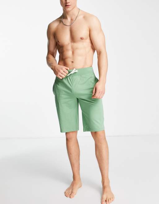Polo Ralph Lauren – Gröna mysshorts med ponnylogga