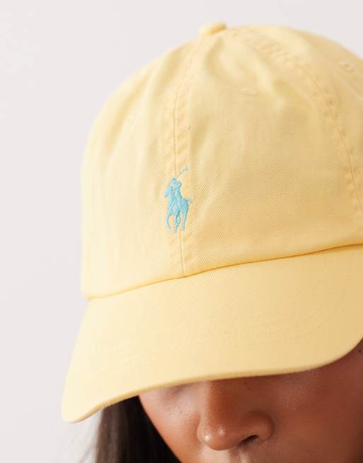 Polo Ralph Lauren – Gul baseballkeps med klassisk logga, 2 av 3