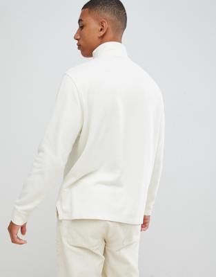 Polo Ralph Lauren half zip cotton knit 