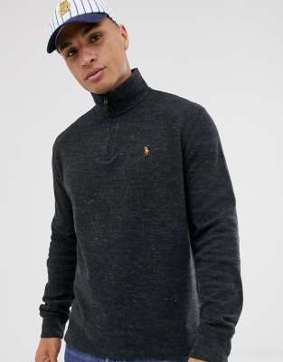 ralph lauren half zip jumper