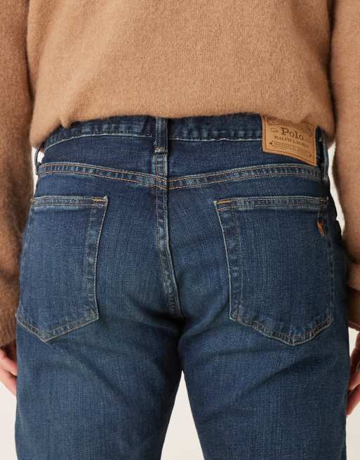 Polo Ralph Lauren - Hampton - Rechte jeans in dark vintage wassing, 5 van 5