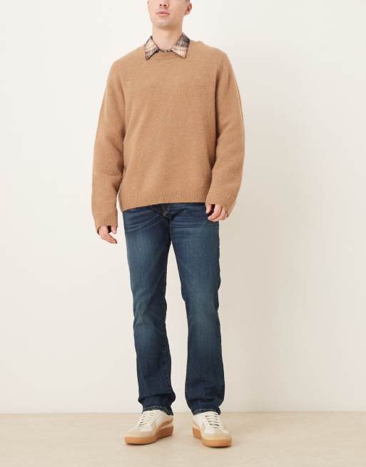 Polo Ralph Lauren Hampton straight fit jeans in dark vintage wash