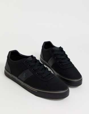 ralph lauren hanford trainers black