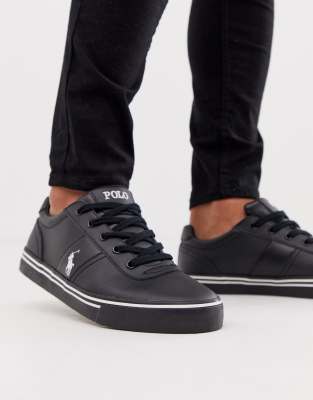 ralph lauren hanford trainers black