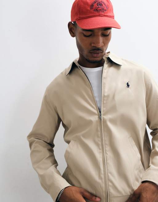 Polo Ralph Lauren harrington jacket in beige, 4 of 5