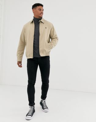 polo jacket beige