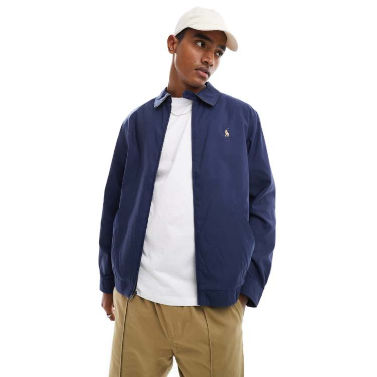 Polo Ralph Lauren harrington jacket in beige, ASOS