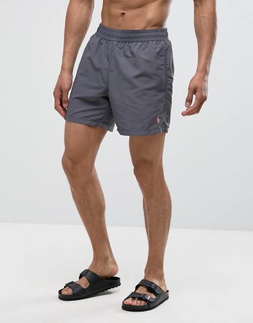 Grey ralph sale lauren swim shorts