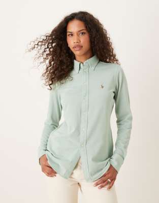 Polo Ralph Lauren - Hemd in Grün mit Markenlogo