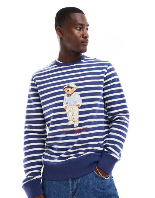 Polo teddy bear crewneck hotsell