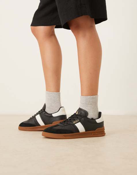 Polo Ralph Lauren Heritage Aera sneakers in black - view 1
