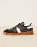 [Polo Ralph Lauren] Polo Ralph Lauren Heritage Aera sneakers in black 38 BLACK