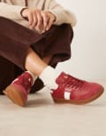 [Polo Ralph Lauren] Polo Ralph Lauren Heritage Aera sneakers in red 38 RED