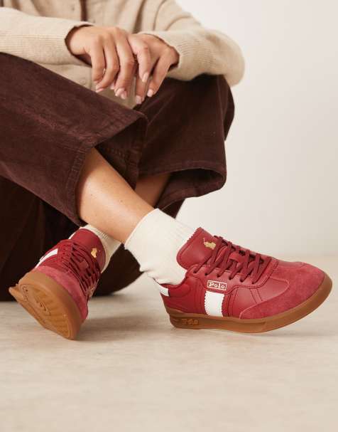 Polo Ralph Lauren - Heritage Aera - Sneakers in rood - view 1