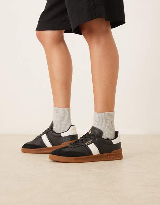 Polo Ralph Lauren – Heritage Area – Sneaker in Schwarz