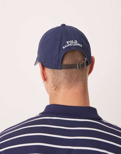 Polo Ralph Lauren heritage bear logo twill baseball cap in navy, 2 of 3