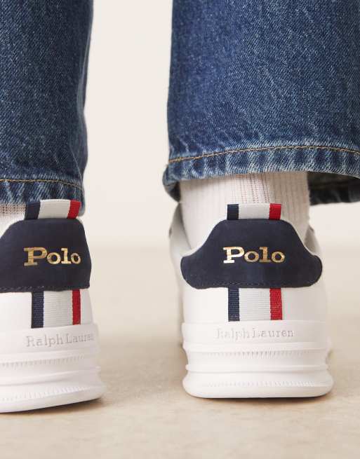 Polo Ralph Lauren - Heritage Court - Hvide sneakers, 4 af 5