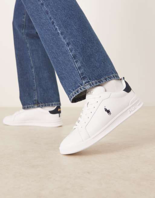 Polo Ralph Lauren - Heritage Court - Sneakers in wit