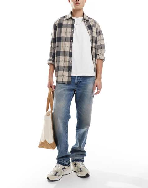 Polo Ralph Lauren – Heritage – Jeans in heller Waschung mit geradem Schnitt und unbehandeltem Saum - view 1