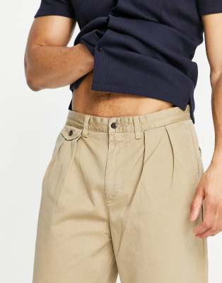 ralph lauren pleated khakis