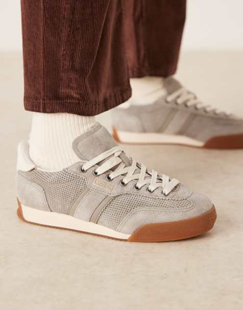 Polo Ralph Lauren - Hester - Baskets à logo - Gris - view 1