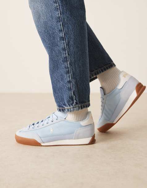 Polo Ralph Lauren - Hester - Baskets - Bleu clair - view 1