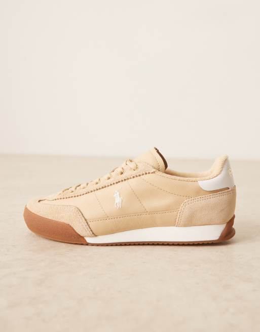 Polo Ralph Lauren – Hester – Beżowe buty sportowe, 2 z 5