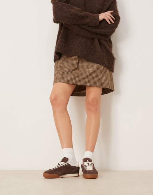 Polo Ralph Lauren - Hester - Suède sneakers in bruin, 5 van 5