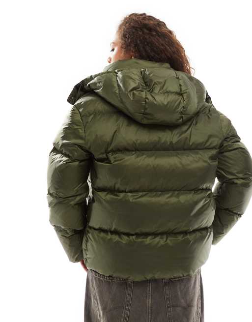 Polo Ralph Lauren hooded puffer jacket in olive green