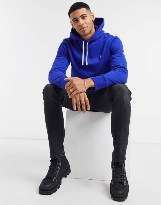 Polo Ralph Lauren hoodie in bright blue with pony logo | ASOS