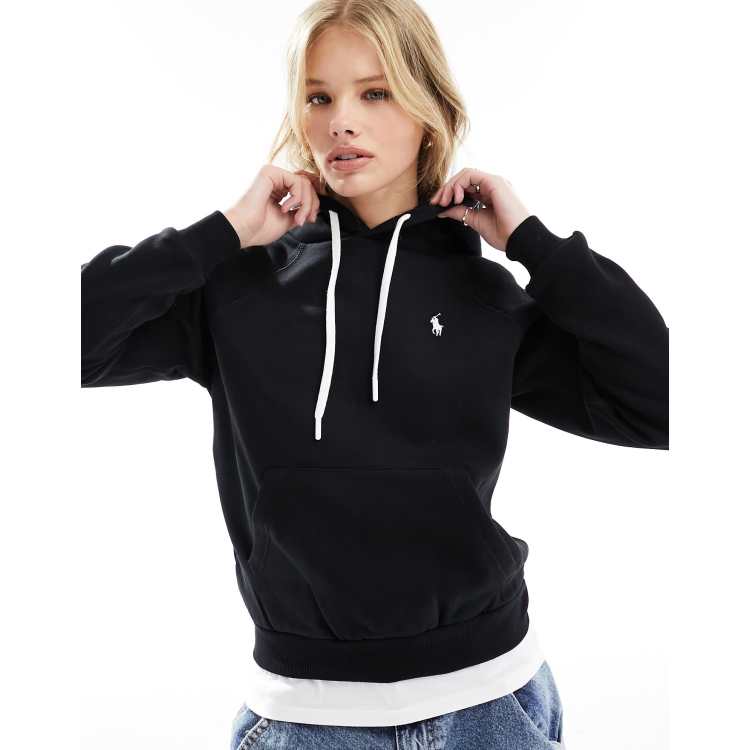 Polo Ralph Lauren hoodie with logo in black