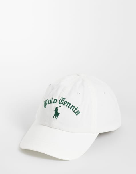 Polo Ralph Lauren - Hvid baseballcap med tennislogo - view 1