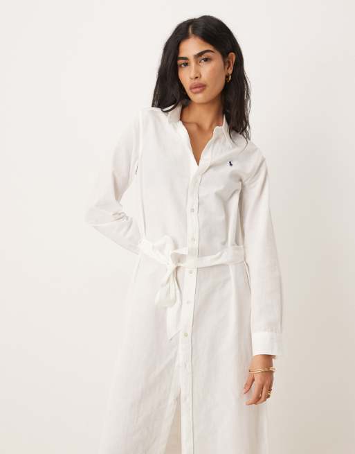 Polo Ralph Lauren - Hvid skjortekjole, 3 af 4