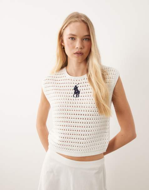 Polo Ralph Lauren - Hvid sweater-pullover - view 1