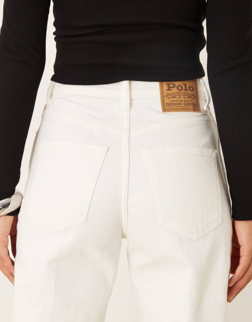 Polo Ralph Lauren - Hvide bukser med lige ben, 4 af 5