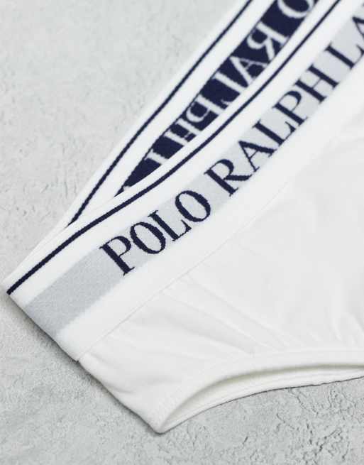 Polo Ralph Lauren - Hvide trusser i pakke med 3 par, 2 af 3