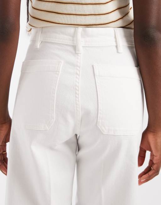 Polo Ralph Lauren - Hvide vævede jeans med svaj, 4 af 5