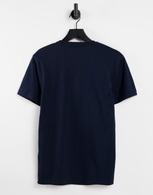 Polo Ralph Lauren icon central logo t-shirt in navy, 4 of 4