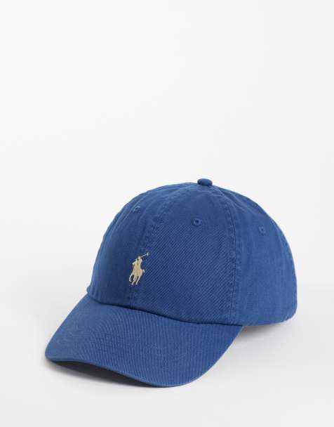 Polo Ralph Lauren - Icon - Gorra de béisbol color tostado y azul marino con logo de sarga - view 1