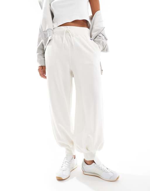 Polo Ralph Lauren - Icon - Joggers color crema con fondo elasticizzato