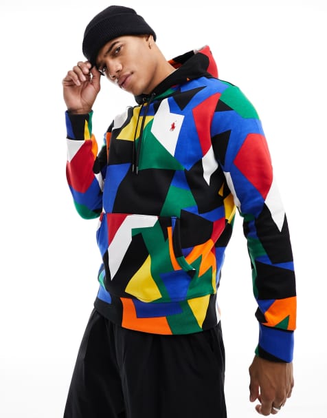 Mens multi best sale color hoodie