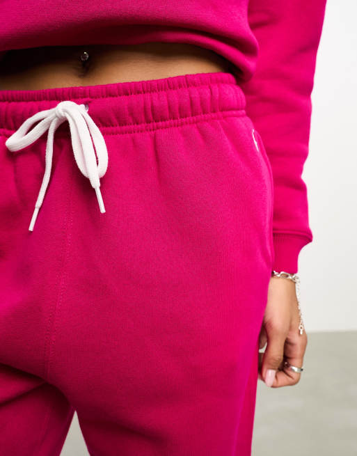 Polo Ralph Lauren WW bright pink tracksuit joggers