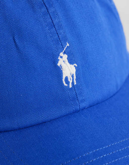 Polo Ralph Lauren icon logo baseball cap in blue, 3 of 3