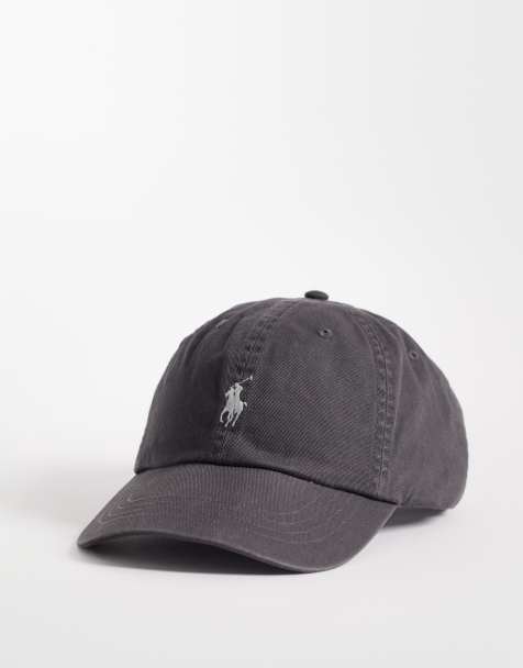 Polo Ralph Lauren icon logo baseball cap in charcoal - view 1