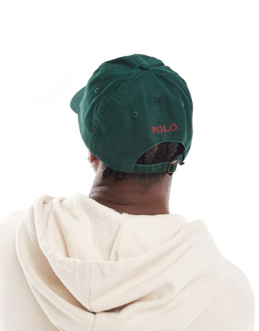 Polo Ralph Lauren icon logo baseball cap in mid green, 2 of 4