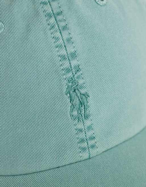 Polo Ralph Lauren Icon-Logo Baseball-Cap in Mittelmeergrün, 2 von 3